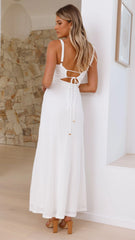 Evelyn Maxi Dress - White