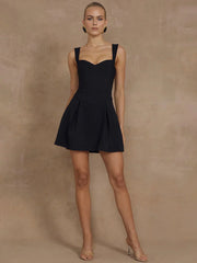 Bethani Corset Black Mini Dress