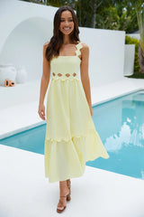 Mireille May Maxi Dress Yellow