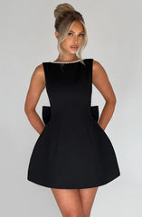 Carrie Mini Dress - Black