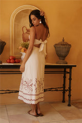Soft Horizon Maxi Dress Beige