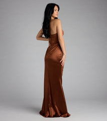 Elani Satin Mermaid Formal Dress