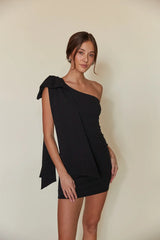 Mischa Bow Bodycon Mini Dress