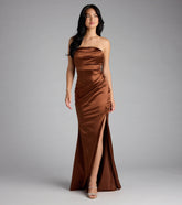 Elani Satin Mermaid Formal Dress