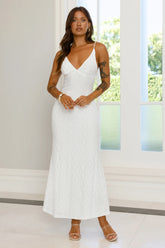 You Got This Maxi Dress White