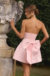 Abbey Mini Dress - Blush