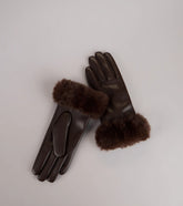 Luxe Intent Faux Fur Gloves