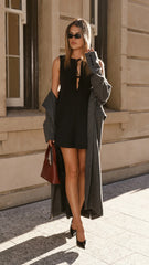 Sweeny Mini Dress - Black