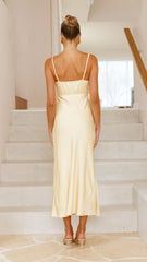Audrey Maxi Dress - Yellow