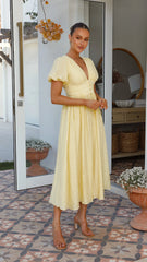 Faiz Maxi Dress - Yellow