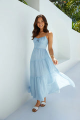 Seraphina Maxi Dress Blue
