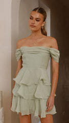 Lanelle Mini Dress - Sage