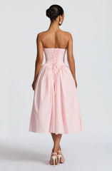 Darla Midi Dress - Blush