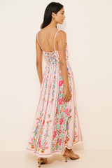 Delicate Forest Maxi Dress