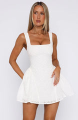 Couldn't Be Sweeter Mini Dress White